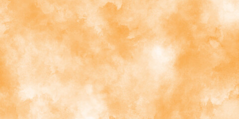 grunge and stained ink and watercolor textures on white paper background, Abstract brown color light ink effect shades gradient watercolor texture, Watercolor abstract wet hand drawn texture.