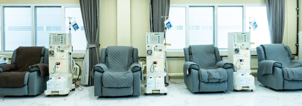 Equipment Dialysis machines in hospitals