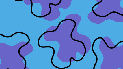 modern abstract background with outside line effect