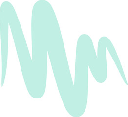 Hand Drawn Zigzag Line