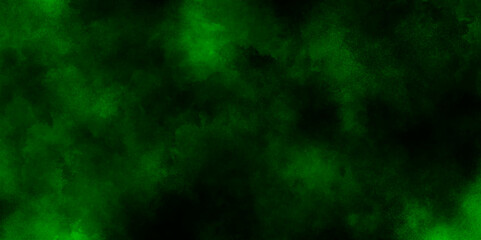 abstract creative clouds covered blur green grunge background, Deep dark green abstract grunge texture, Green art old green paper textured or background, Abstract painting by green watercolor ink.