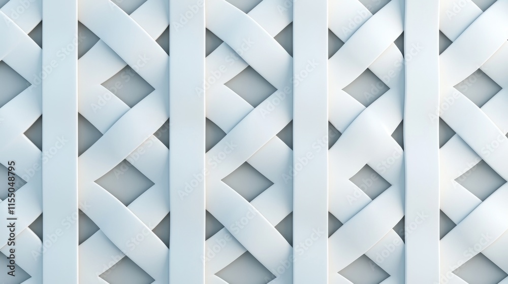 Poster seamless monochrome geometric patterns with intersecting lines and shapes