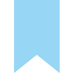 Filled bookmark feature logo