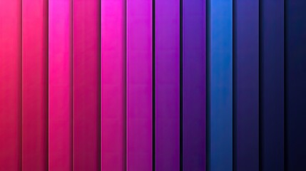 Vibrant Gradient of Colorful Panels in Shades of Purple and Pink