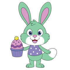 Celebrate Easter Day with this delightful collection of graphic elements in vector illustration style. Featuring Easter eggs, bunnies, spring flowers, and festive decorations