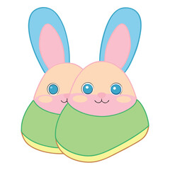 Celebrate Easter Day with this delightful collection of graphic elements in vector illustration style. Featuring Easter eggs, bunnies, spring flowers, and festive decorations