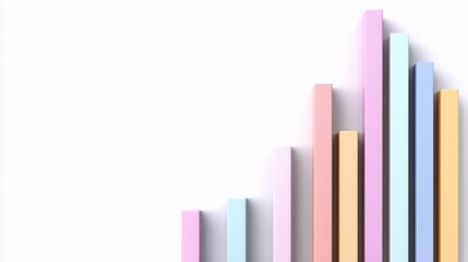 Colorful Abstract Infographic Blocks with Data Visualization Elements