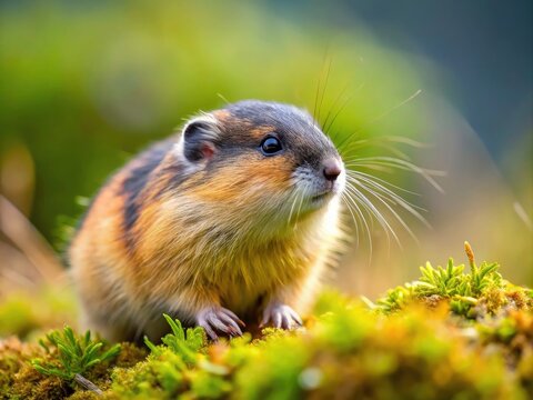 Isolated Lemming PNG, Cute Rodent, Arctic Animal, Wildlife Image, High-Resolution PNG, Lemming Background, Free Download, PNG Image, Animal PNG, Mammal PNG