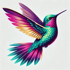 Obraz premium hummingbird in flight