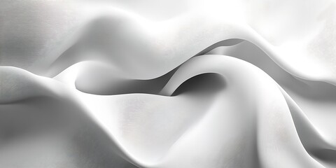Obraz premium Abstract white fabric texture background.