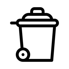 Trash line icon
