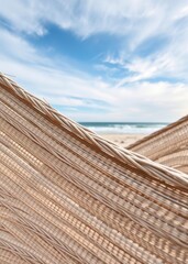  Diagonally angled interweaving threads of fabric beach wallpaper summer wallpaper beach background tropical nature