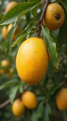 mango tree with fruits
