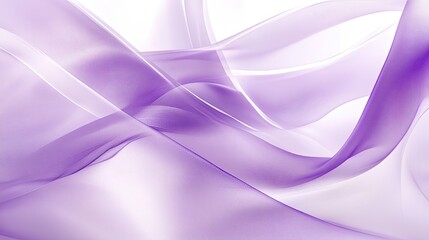 Fototapeta premium Abstract Lavender Fabric Swirls Softly Flowing