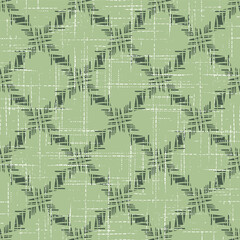 seamless pattern with green squares geometrical textured patterns