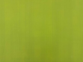 Wall painted in bright green tone for background and decorations