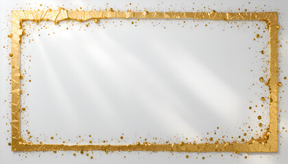 Gold Foil Frame ,gold splatter frames | backgrounds | 