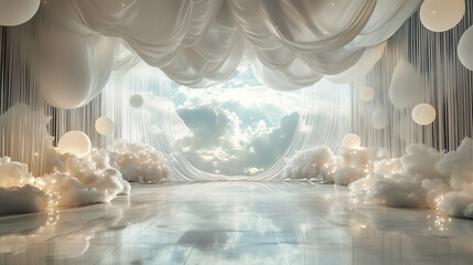 Photography backdrop for weddings, portraits, maternity shoots, and events, featuring elegant designs, floral accents, and unique styles