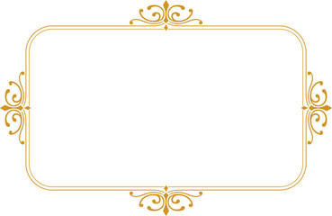 Ornamental vintage borders and frames decorative background.