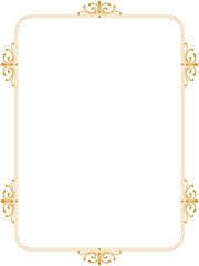 Ornamental vintage borders and frames decorative background.