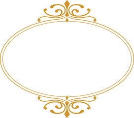 Ornamental vintage borders and frames decorative background.