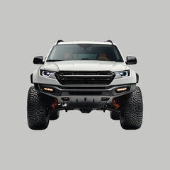 Modern Car isolated Realistic vehicle vector illustration concept with creative style