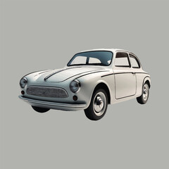 Modern Car isolated Realistic vehicle vector illustration concept with creative style