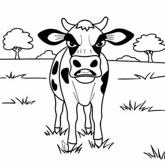 cartoon isolated on white