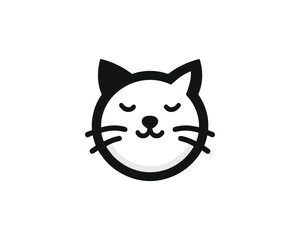 Cat logo vector.