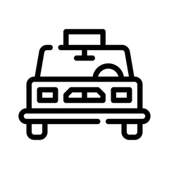 taxi line icon