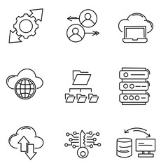 Icon Energy saving vector