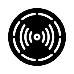 Icon Router Network With Style Glyph