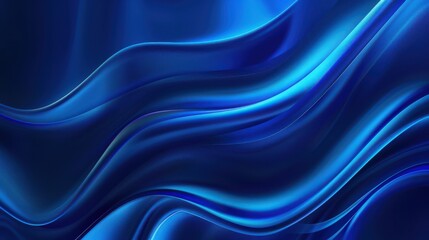 Fototapeta premium Elegant Blue Fabric and Abstract Wave Textures - Vibrant and Sophisticated Designs