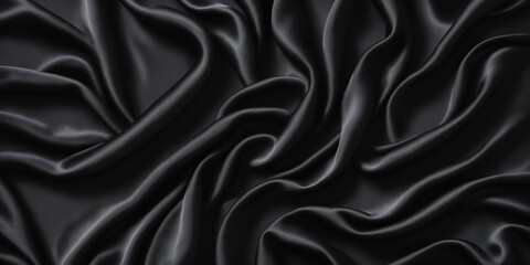 Obraz premium Black silk background.
