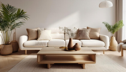 living room of a beautiful house