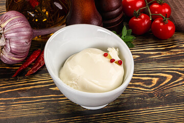 Italian soft young cheese burrata