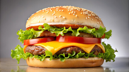 Appetizing Cheeseburger