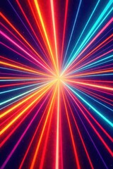 Abstract radial speed lines, vibrant vector background, motion, rays, lines