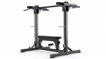 Calf Raise Machine isolated on White background