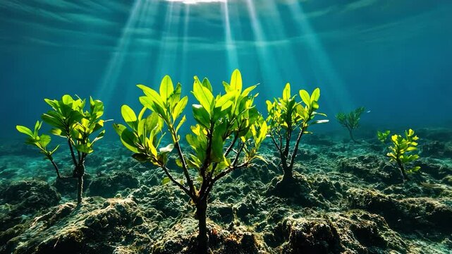 Underwater forestation projects restoring marine ecosystems and biodiversity
