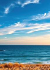 Obraz premium Landscape at beach beach wallpaper summer wallpaper beach background tropical nature