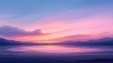 Obraz premium sunset over the sea