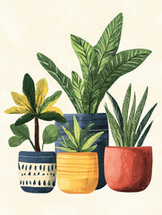 plant in a flowerpot