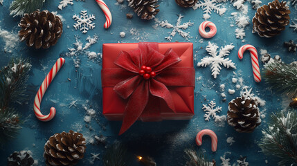 christmas gift and decorations