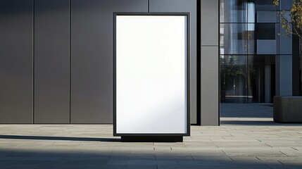 Shop A Frame Sign Mockup