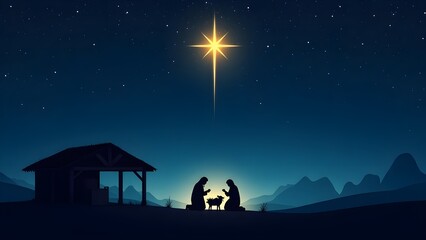 Fototapeta premium scene with stars