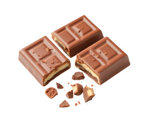 Fototapeta premium chocolate bar cracked 