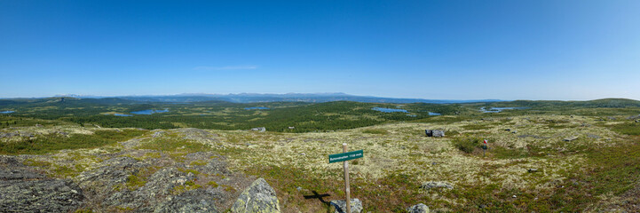 Plateau, sea, sky