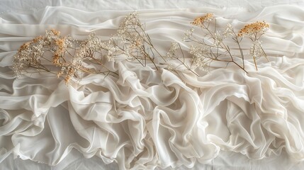 Elegant floral photography background for maternity and wedding events with delicate flower designs