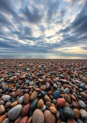  Colored small stones and suitable for the background beach wallpaper summer wallpaper beach background tropical nature